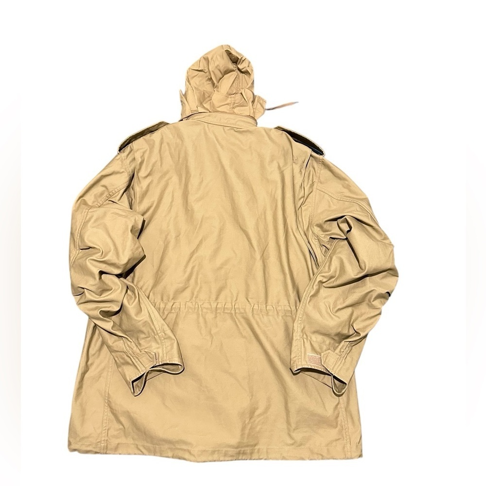 Alpha Industries Coat XL Regular Tan M65 Field Jacket First Gen Y2K Repro - Picture 2 of 16